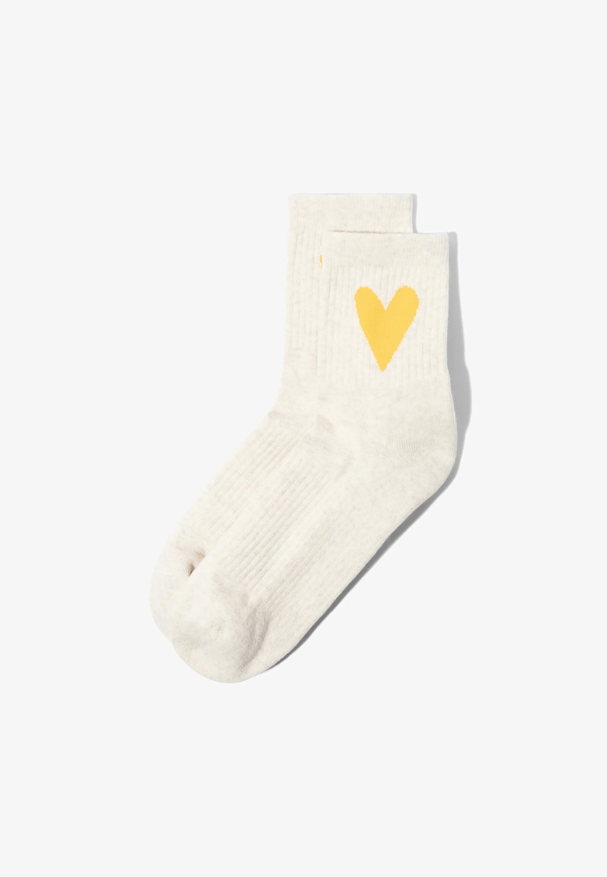 10DAYS | Socks Heart - Soft White Melee