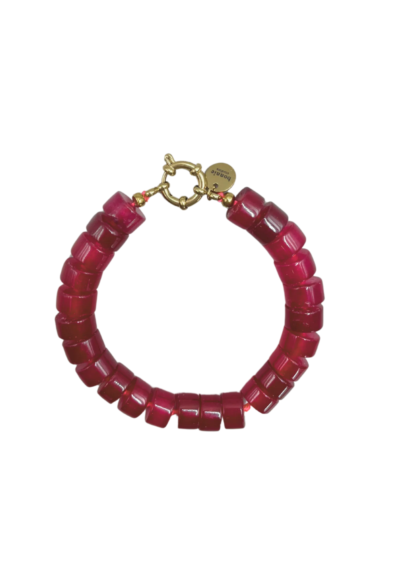 Bonnie Studios | Phil Burgundy Bracelet