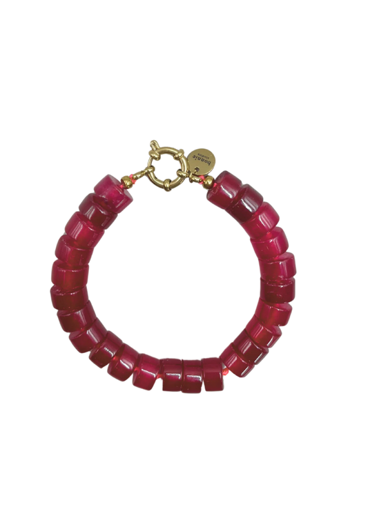 Bonnie Studios | Phil Burgundy Bracelet