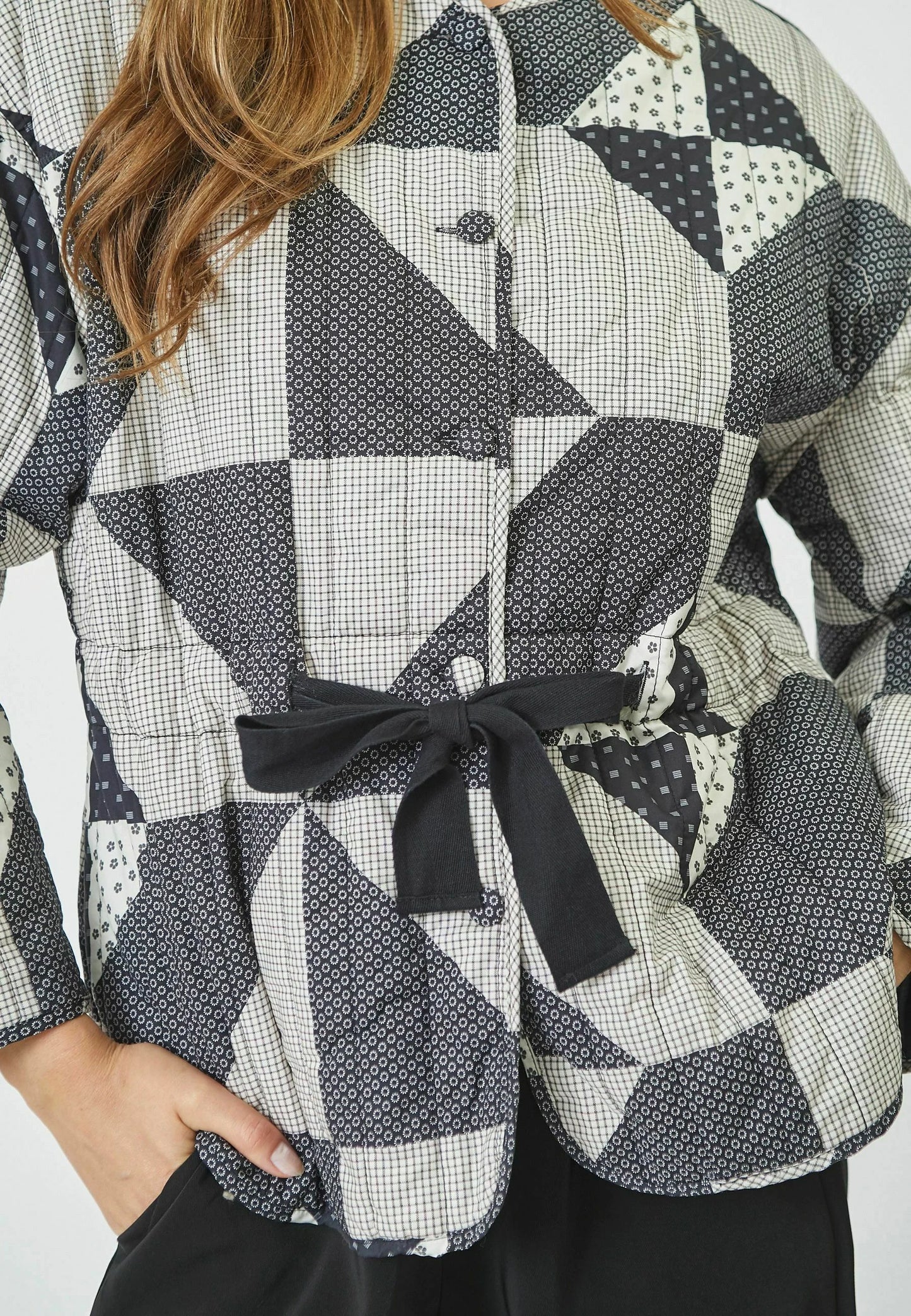 Co'Couture | PatchieCC quilt jacket - Ink