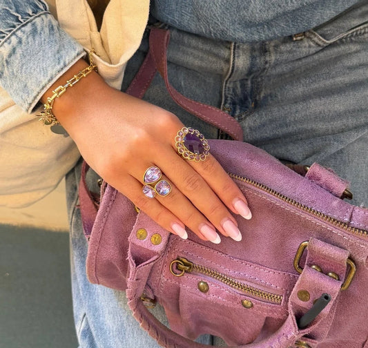 Flem The Label | Ring Lilly - Purple