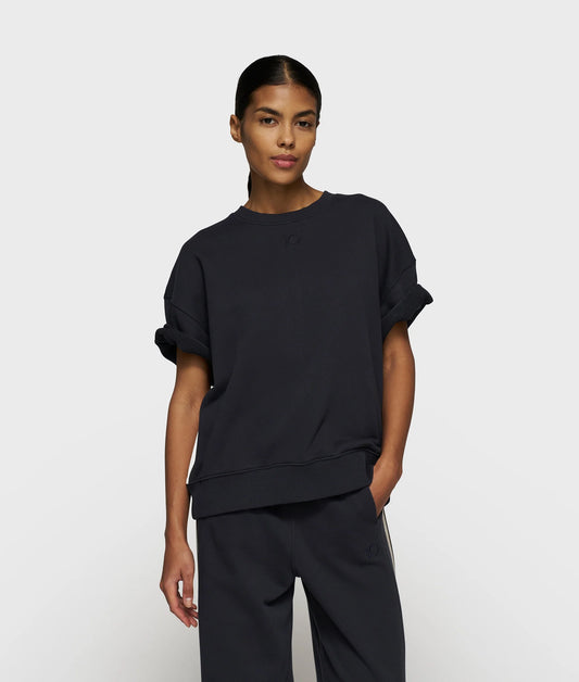 10Days | Short Sleeve Sweater Patch - Dark Navy (20-818-5203)