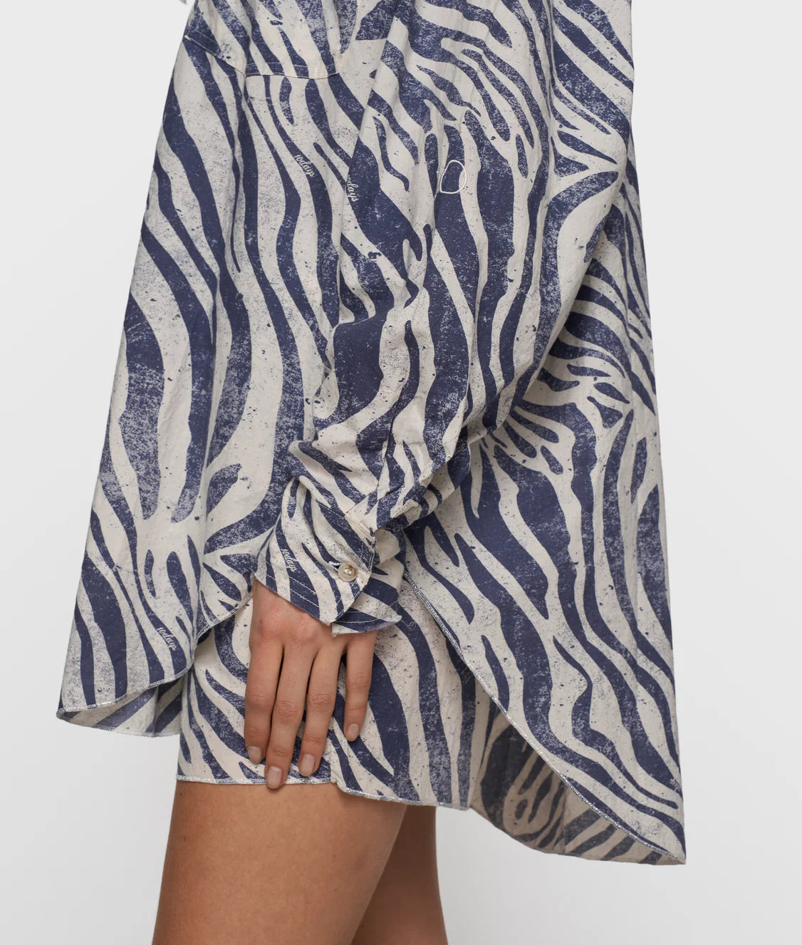 10DAYS | Blouse Zebra Voile - Light Vanilla (20-412-6202)