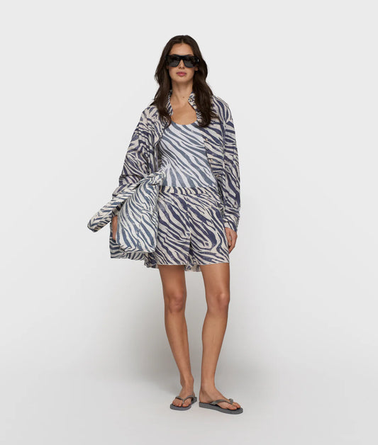 10DAYS | Shorts Zebra Voile - Light Vanilla (20-202-6202)