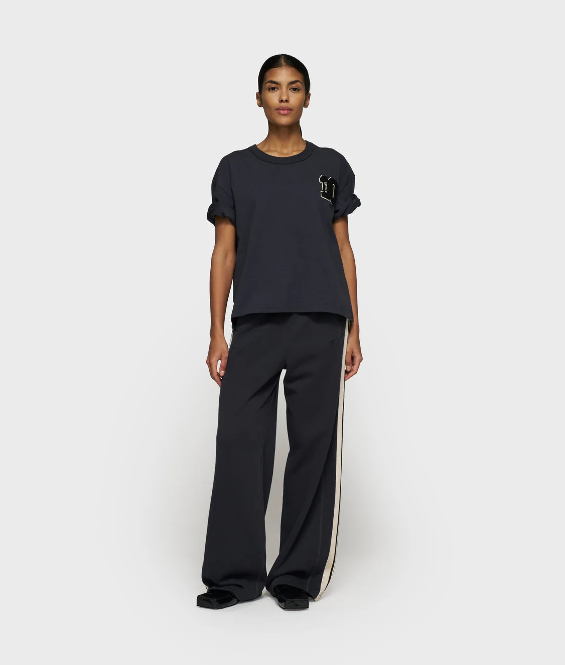 10Days | Thick Cotton Tee 10 - Dark Navy (20-741-5203)