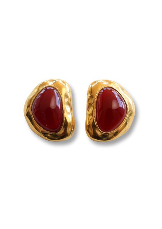 Bonnie Studio's | Royal Red Earring (BS1077)