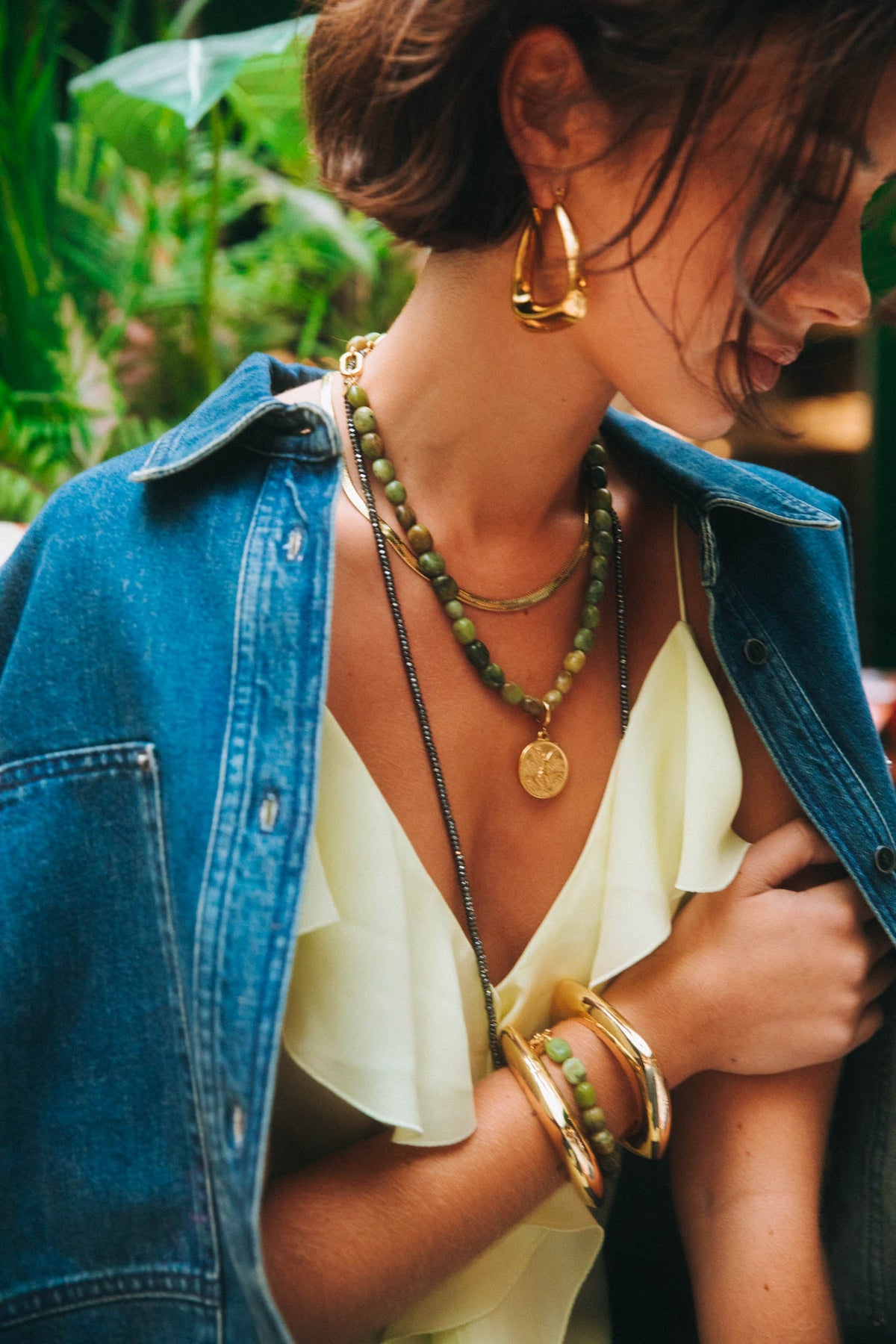 Bonnie Studios | Bobby Army Necklace - Army Green