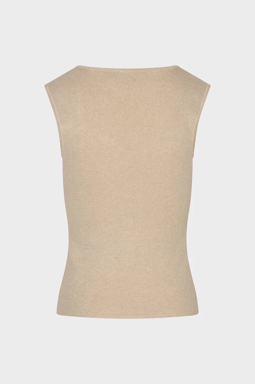 Amaya Amsterdam | Sunroot Top - Beige