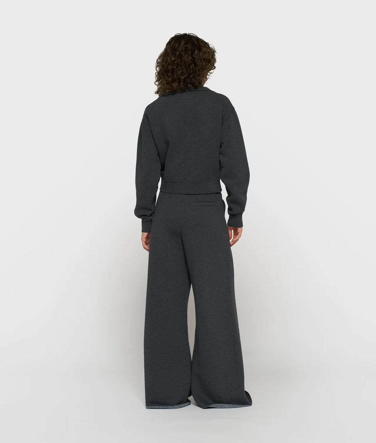 10DAYS | Zip Cardigan Fleece - Antra Melee