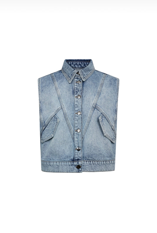 Co´Couture | Bowiecc Denim Vest - (252-30307)