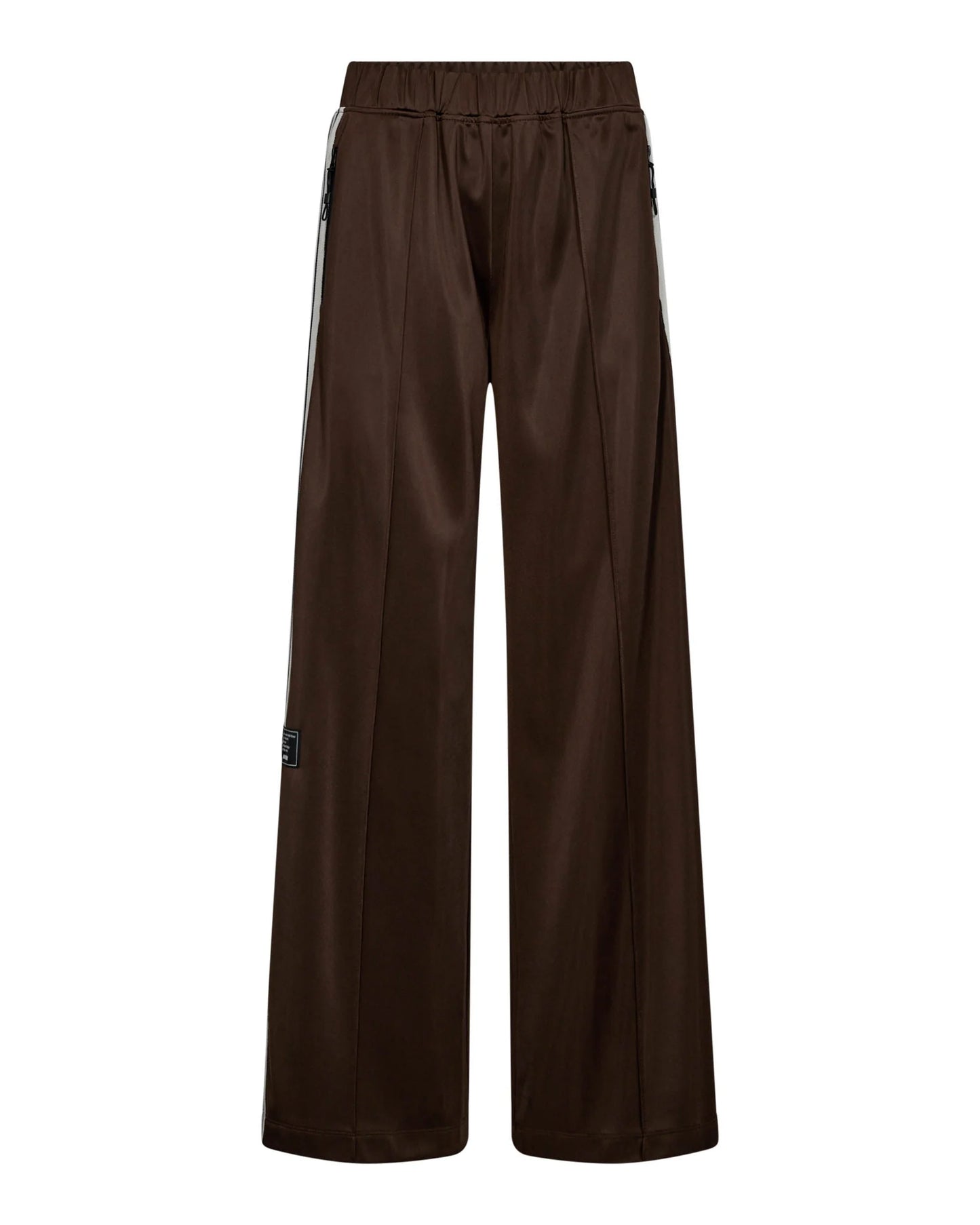 Haute L'Amitié | Baggy Track Tall Pants - Mocca