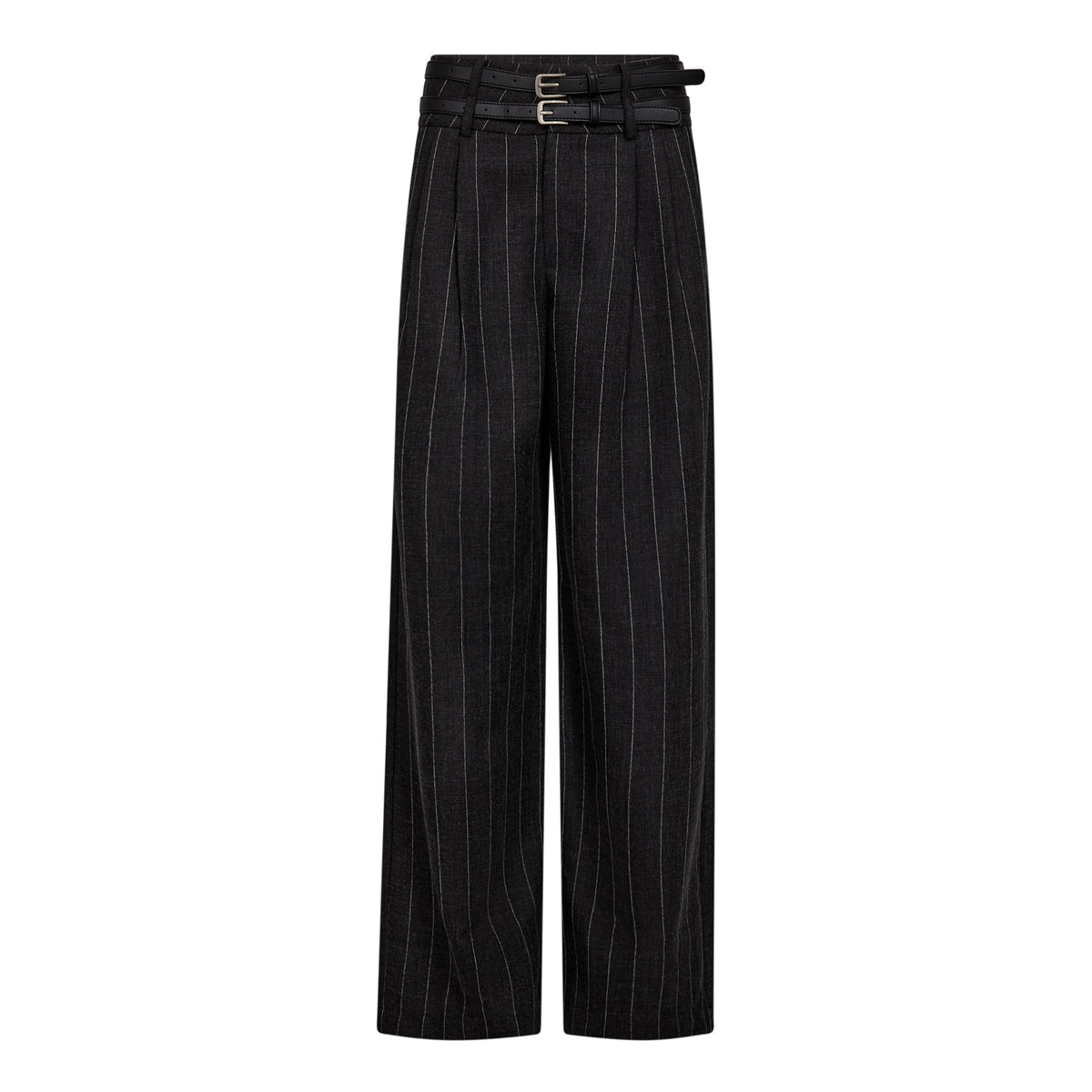 Haute L'Amitié | Ivanna Belt Tall Pant - Dark Grey