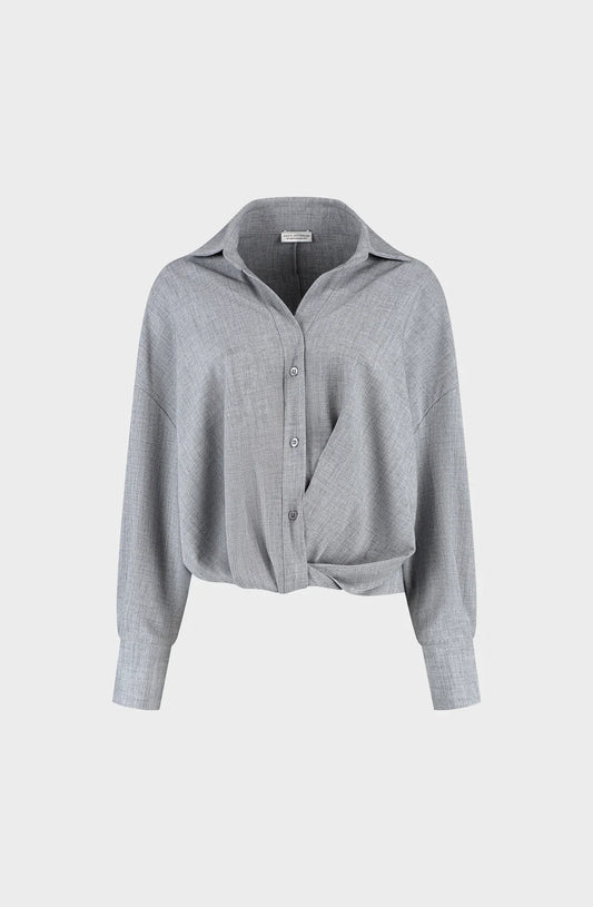 Amaya Amsterdam | Hailey Blouse - Grey