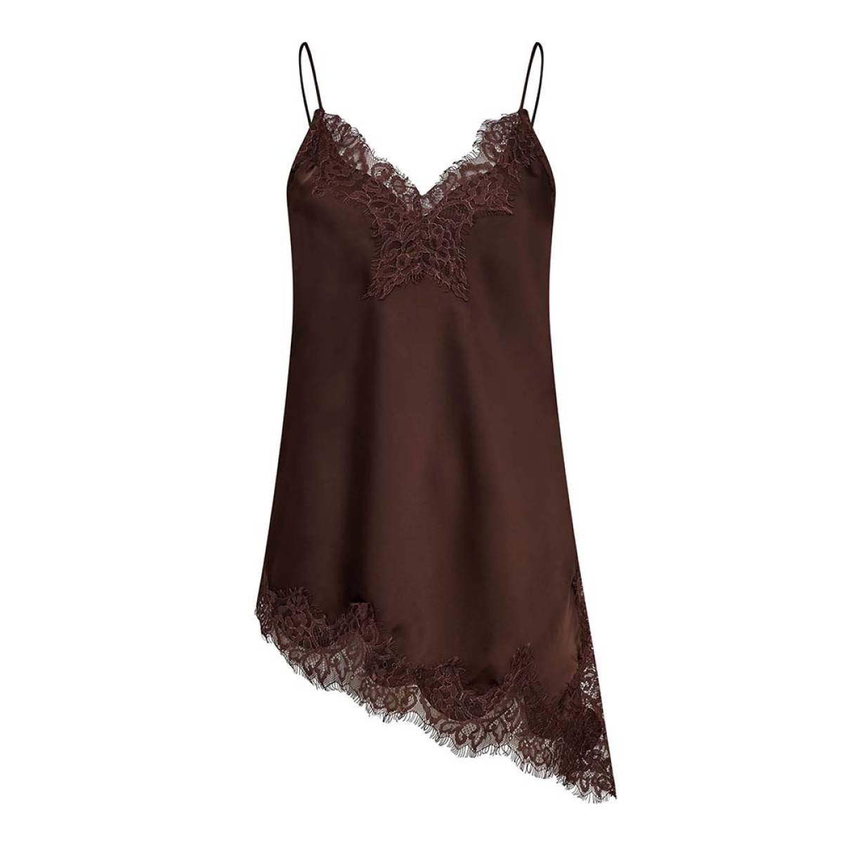 Haute L'Amitié | Naomi Asym Lingerie Top - Mocca (HL10545)