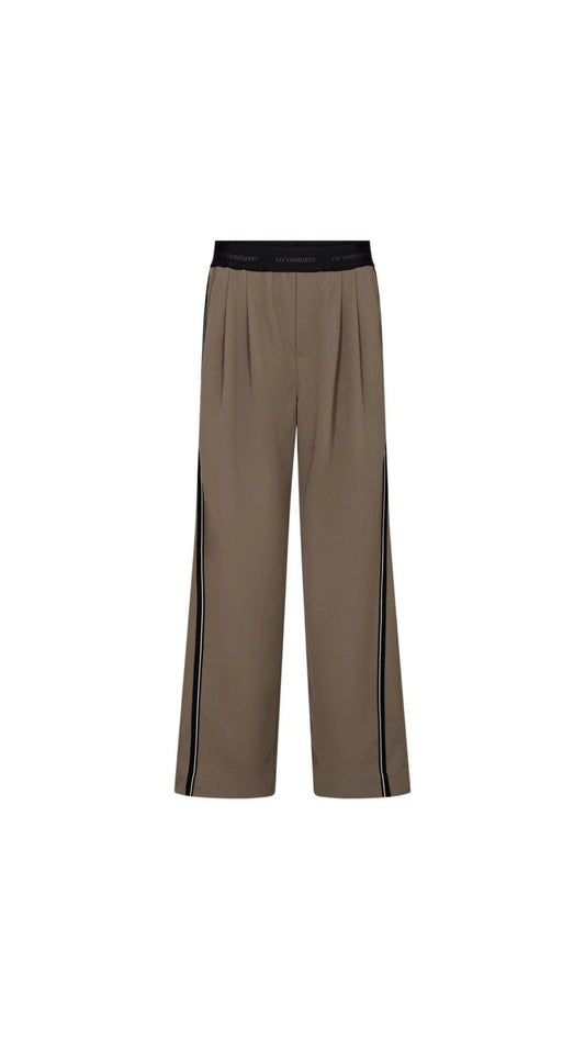 Co'couture | AminaCC Split Panel LL Pant - Mink (41027)