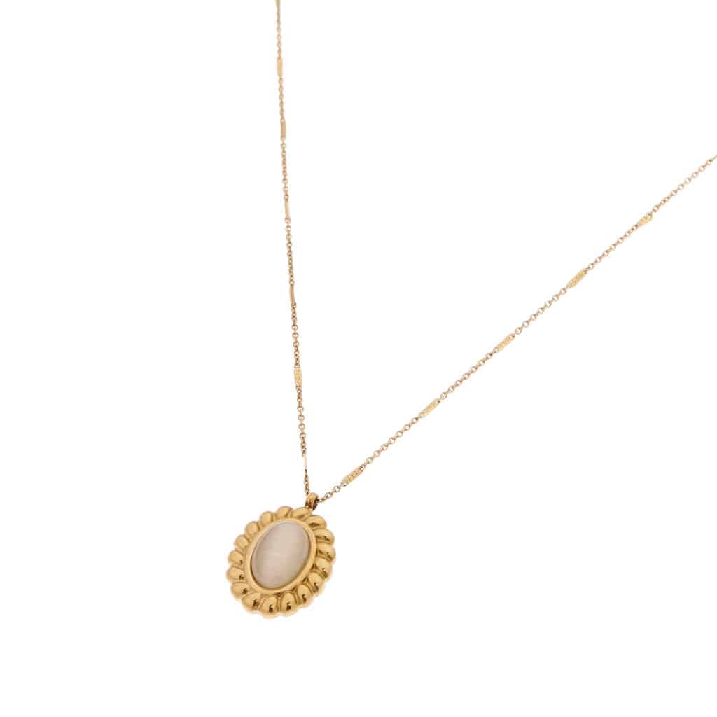 Label Kiki | Cat Eye Necklace - Gold