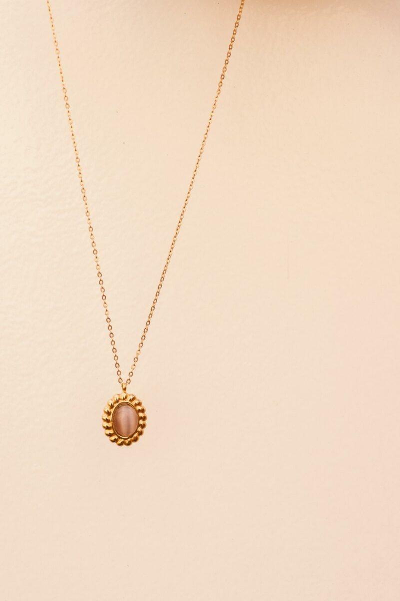 Label Kiki | Cat Eye Necklace - Gold