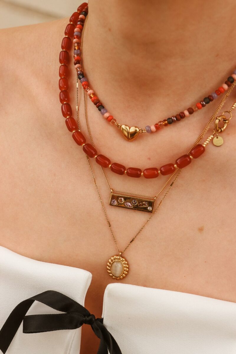 Label Kiki | Cat Eye Necklace - Gold