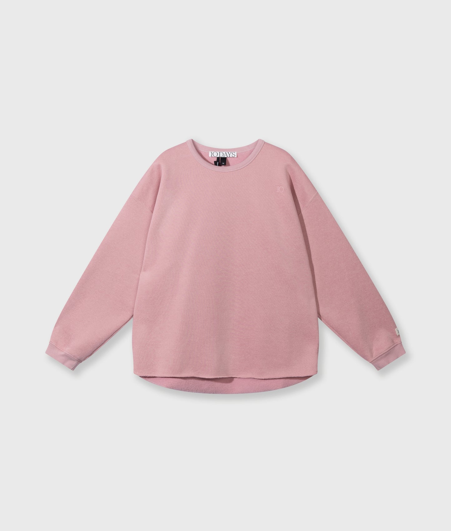 10Days | Raw Edge Statement Sweater - Raspberry (20-811-5201)