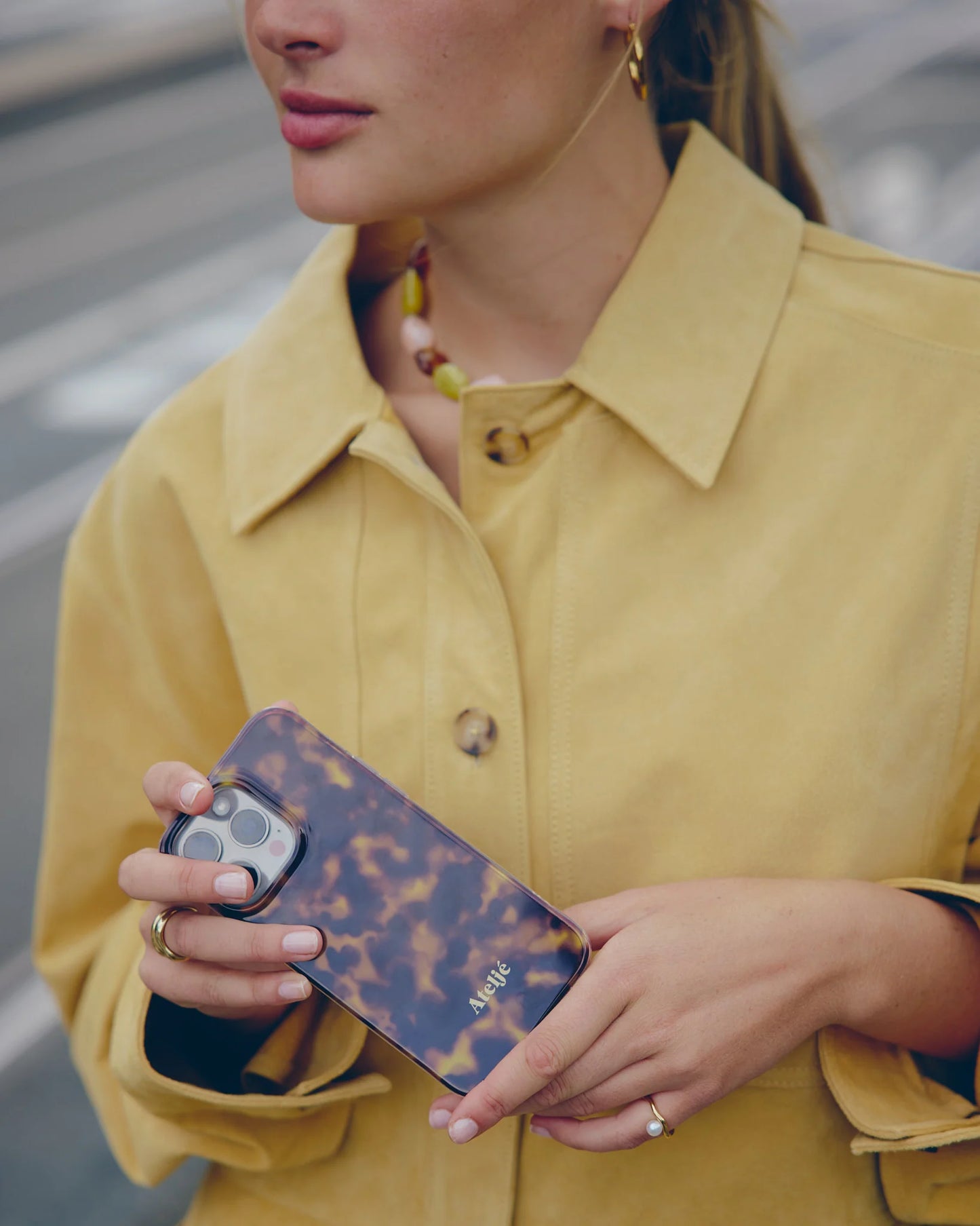 Ateljé | Tortoise Iphone Case - No Rings