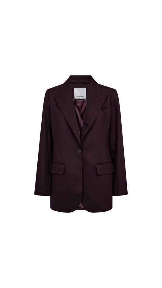 Co’Couture | Almiracc Fitted Blazer - Plum (30365)
