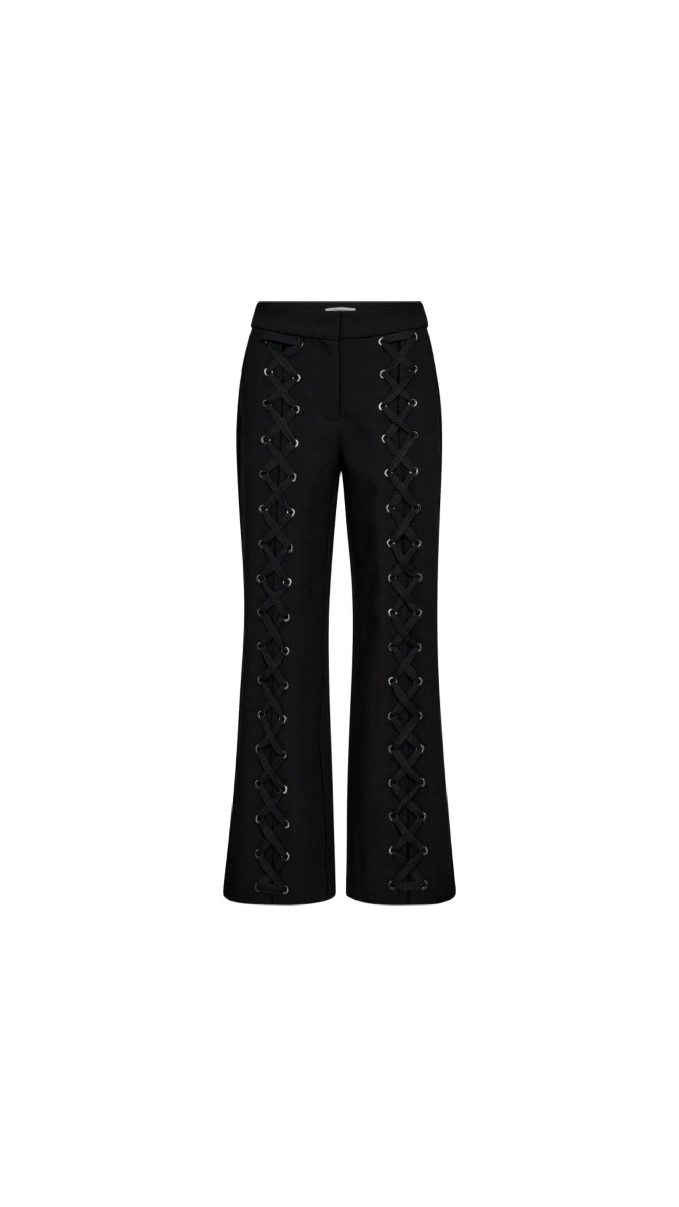 Co’Couture | Volacc Eyelet LL Pant - Black (31602)