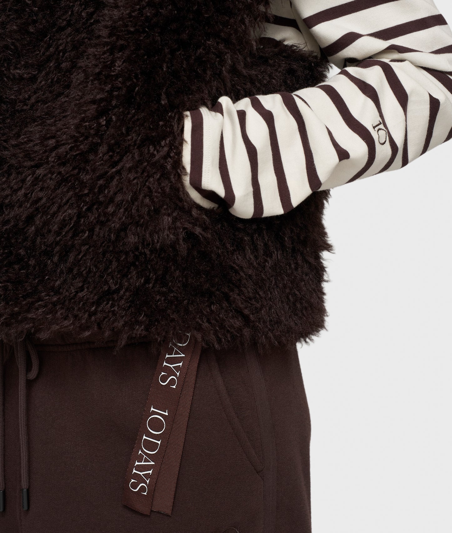 10Days | The Bobbie Gilet - Deep Wine (20-500-5204)