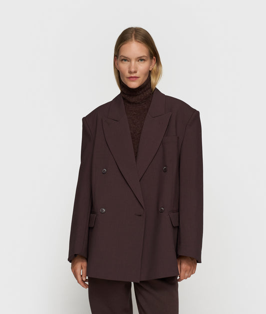 10Days | Proud Blazer - Deep Wine (20-501-5204)