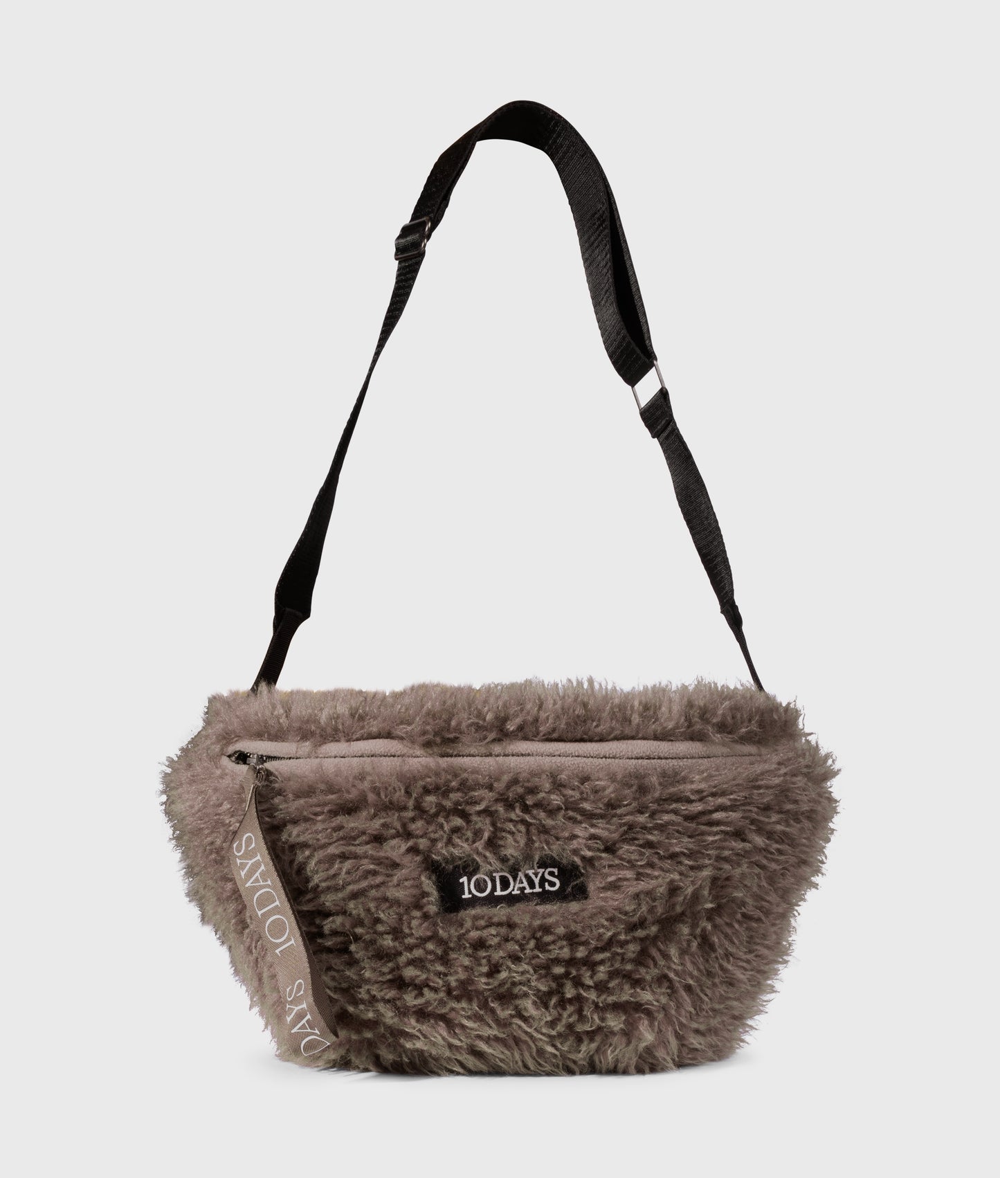10Days | Hairy Cross Body Bag - Moonrock (20-964-5204)