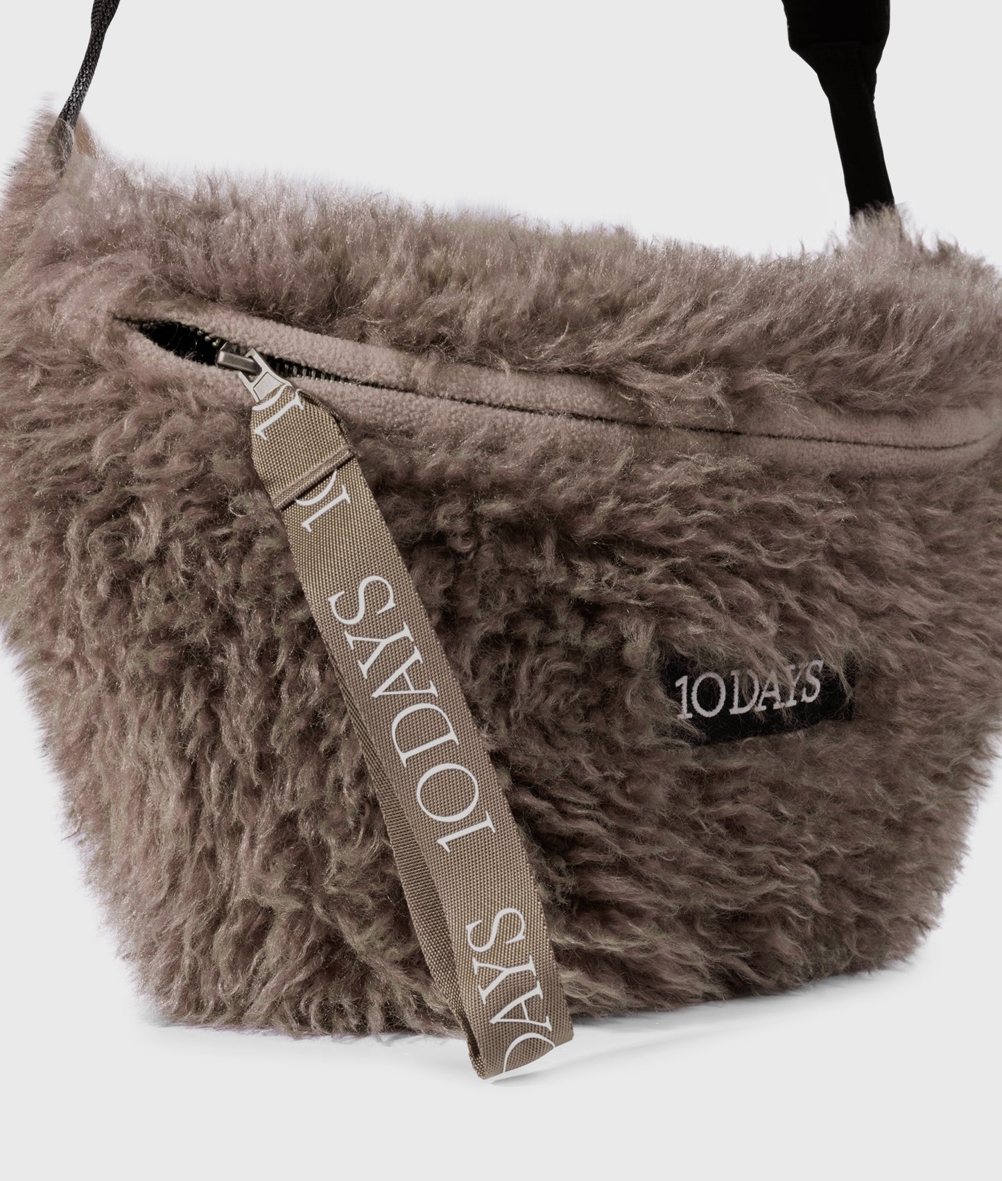10Days | Hairy Cross Body Bag - Moonrock (20-964-5204)