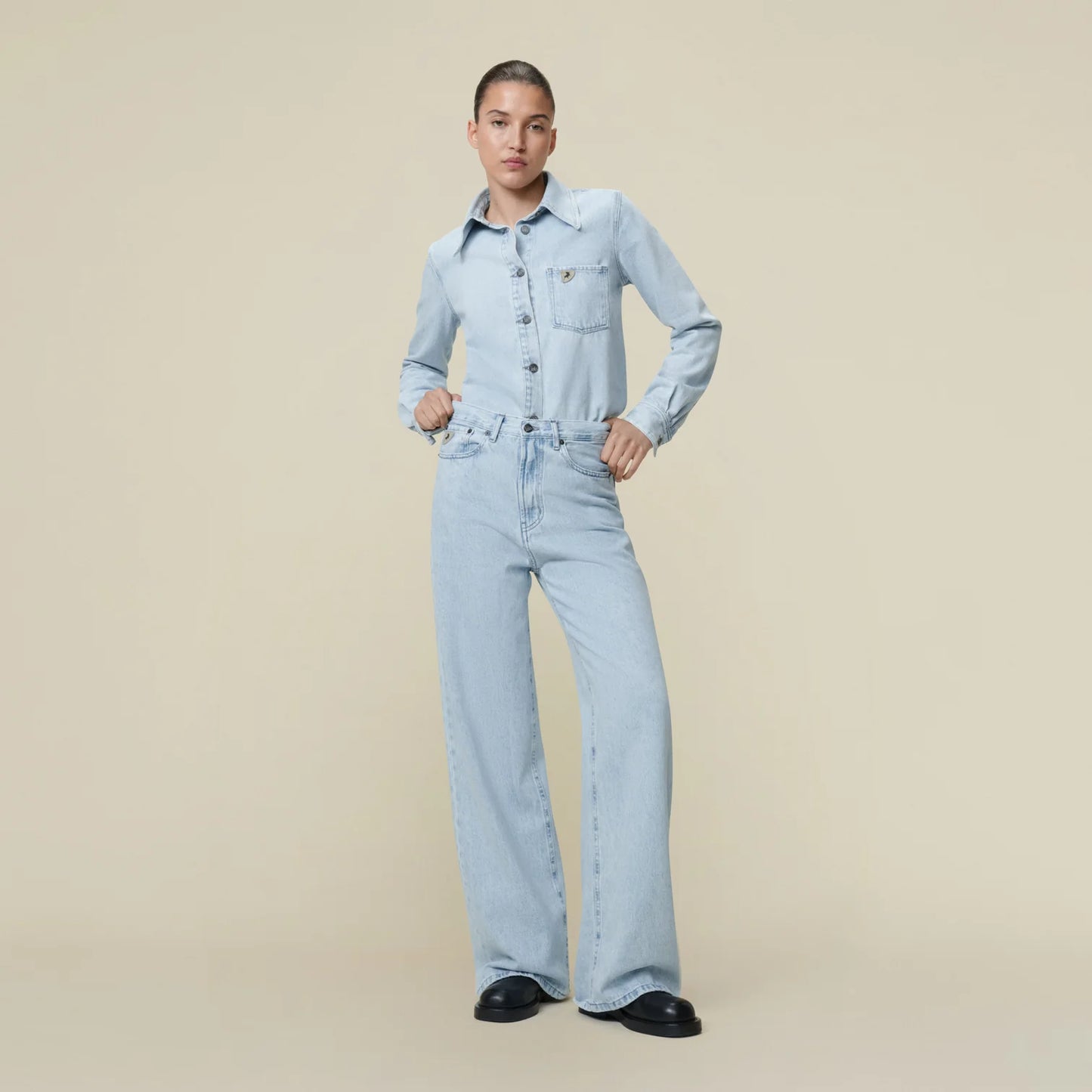 Lois Jeans | Skater Loose Z - Snow Bleached