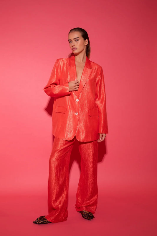 Studio Amaya | Esmee Blazer - Dark Orange