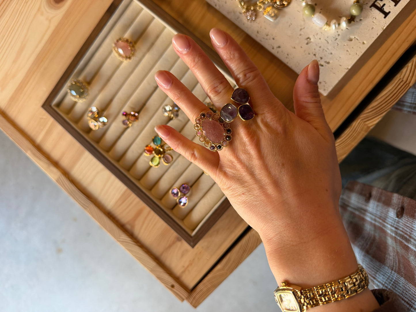Flem The Label | Ring Lilly - Dark Purple