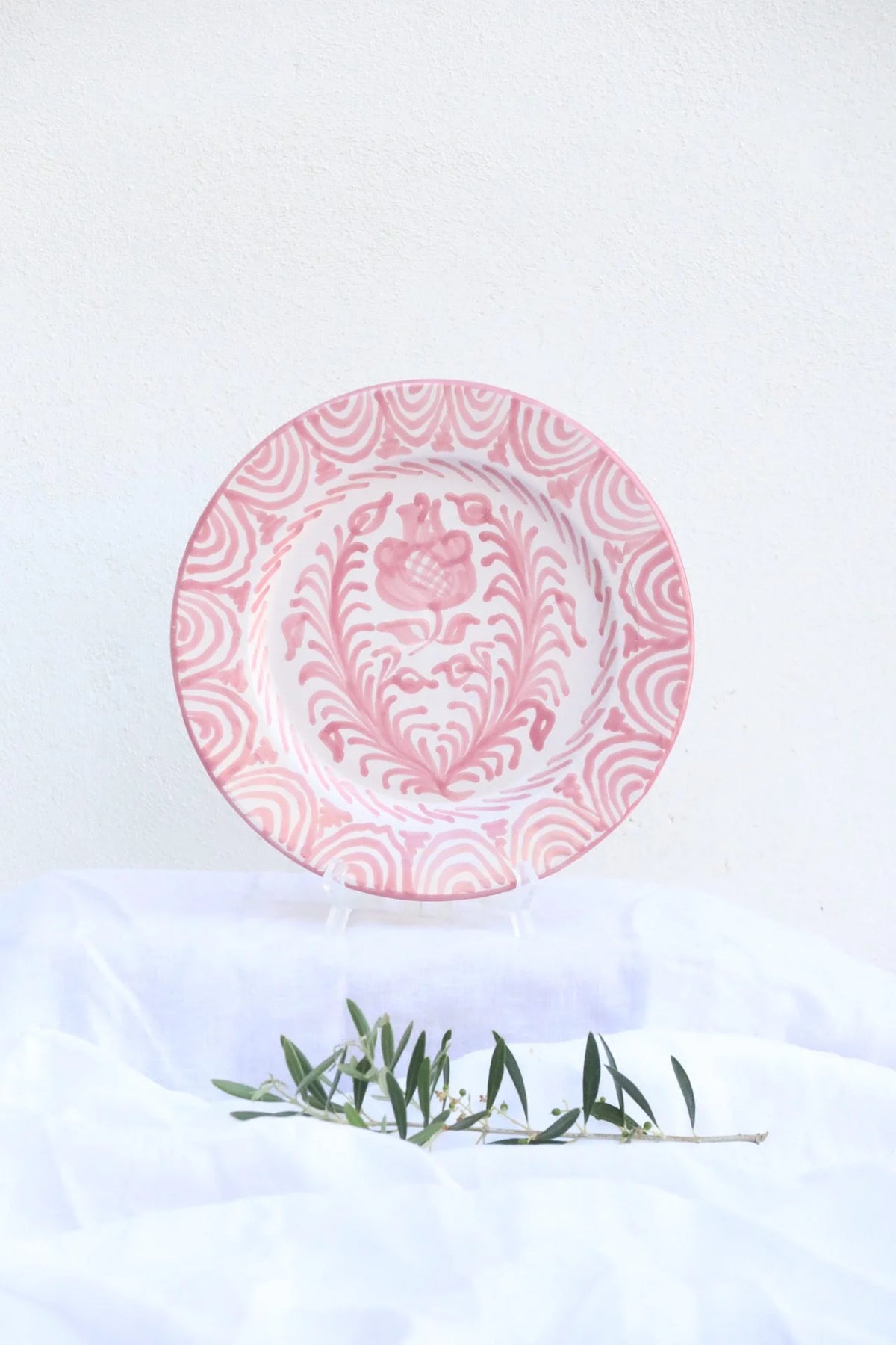 Lenta Living | Dinerbord Granada Pomegranate - Roze