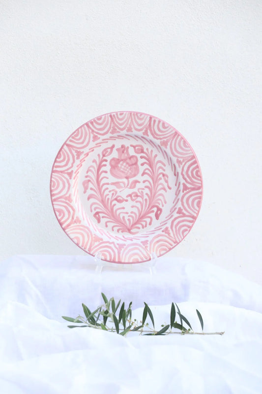 Lenta Living | Dinerbord Granada Pomegranate - Roze