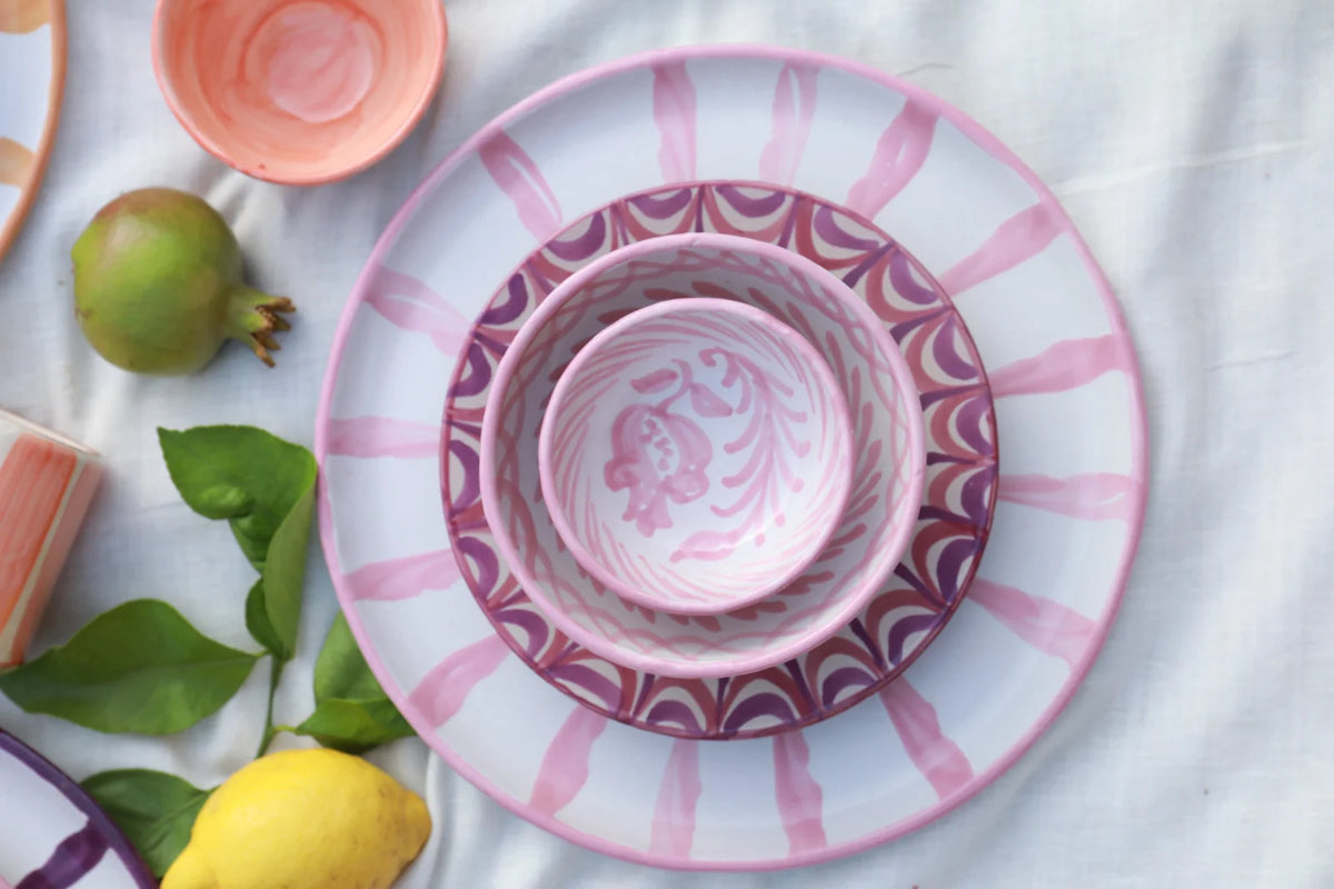 Lenta Living | Tapasschaaltje Pomegranate - Roze