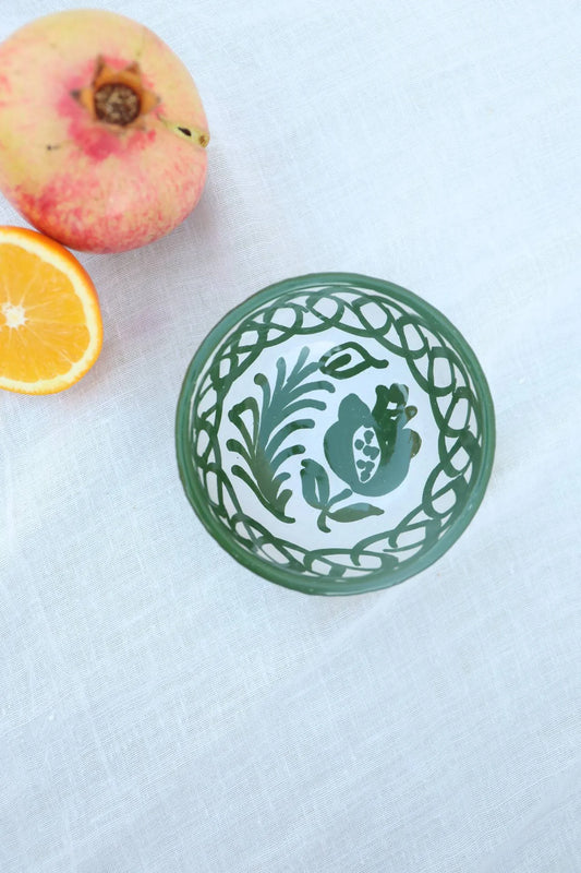 Lenta Living | Tapasschaaltje Pomegranate - Groen