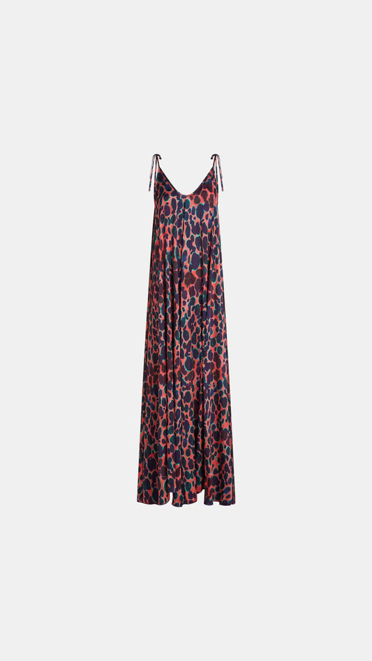 Penn & Ink | Dress AOP - Tanin (S25T1177LTD)