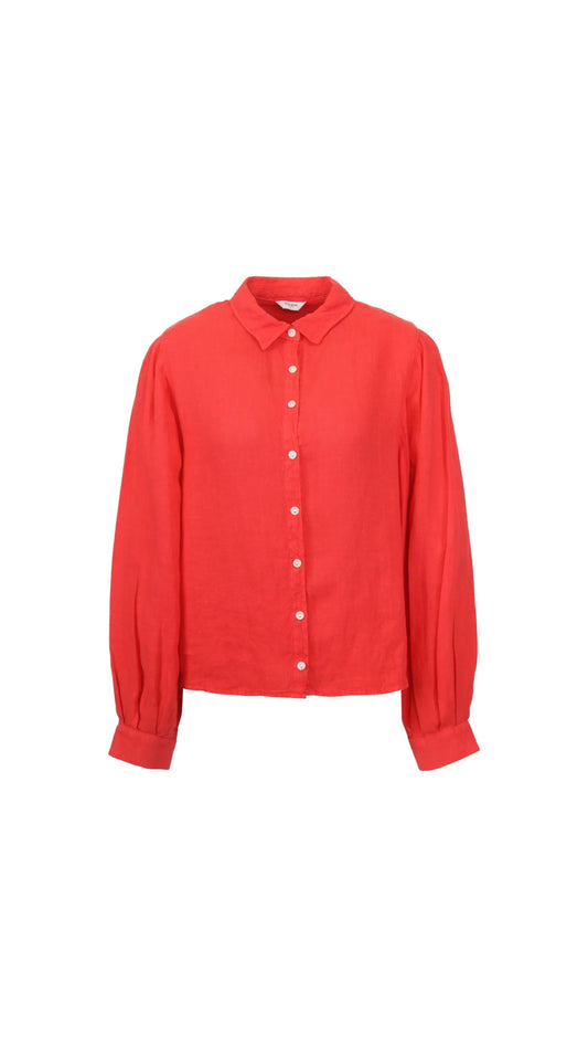 Penn & Ink | Blouse (S25Z712) - Pomegranate