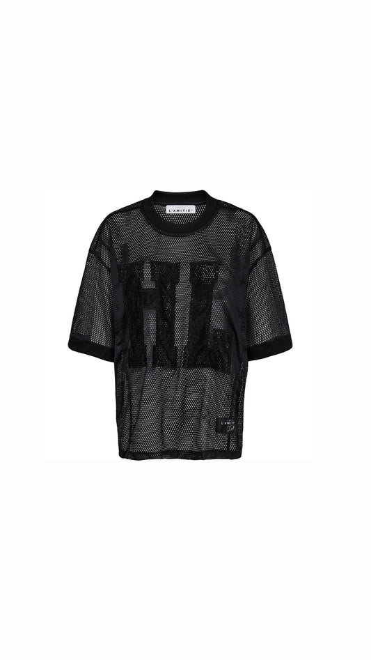 Haute L'Amitié | Drift HL Lace Tee - Zwart (HL10272)