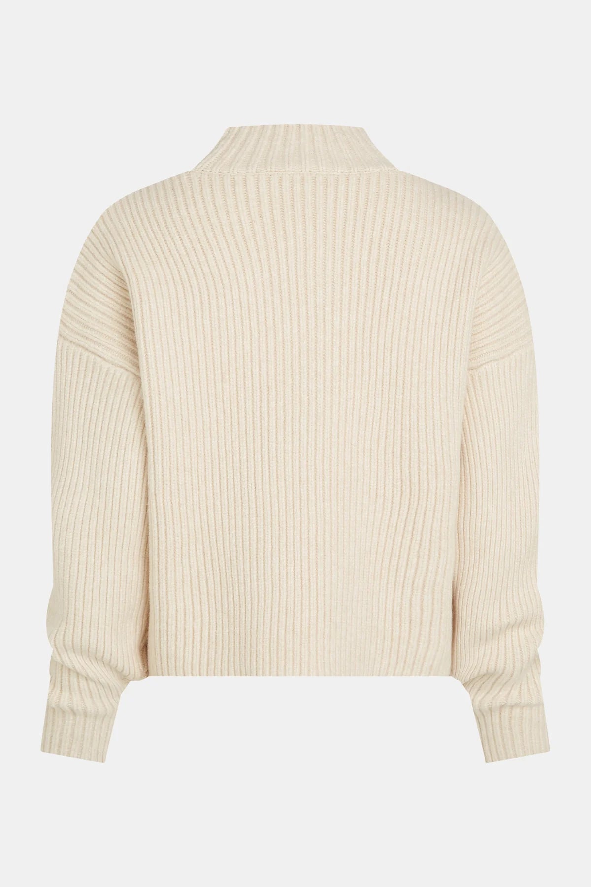 Penn & Ink | Jumper (W25B380LTD) Ecru - Red