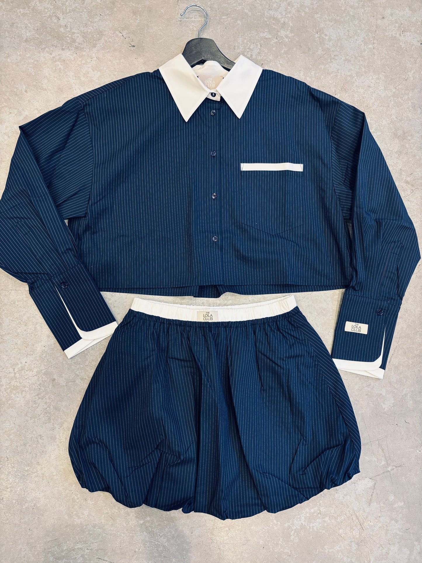The Lola Club | Steph Skirt - Navy