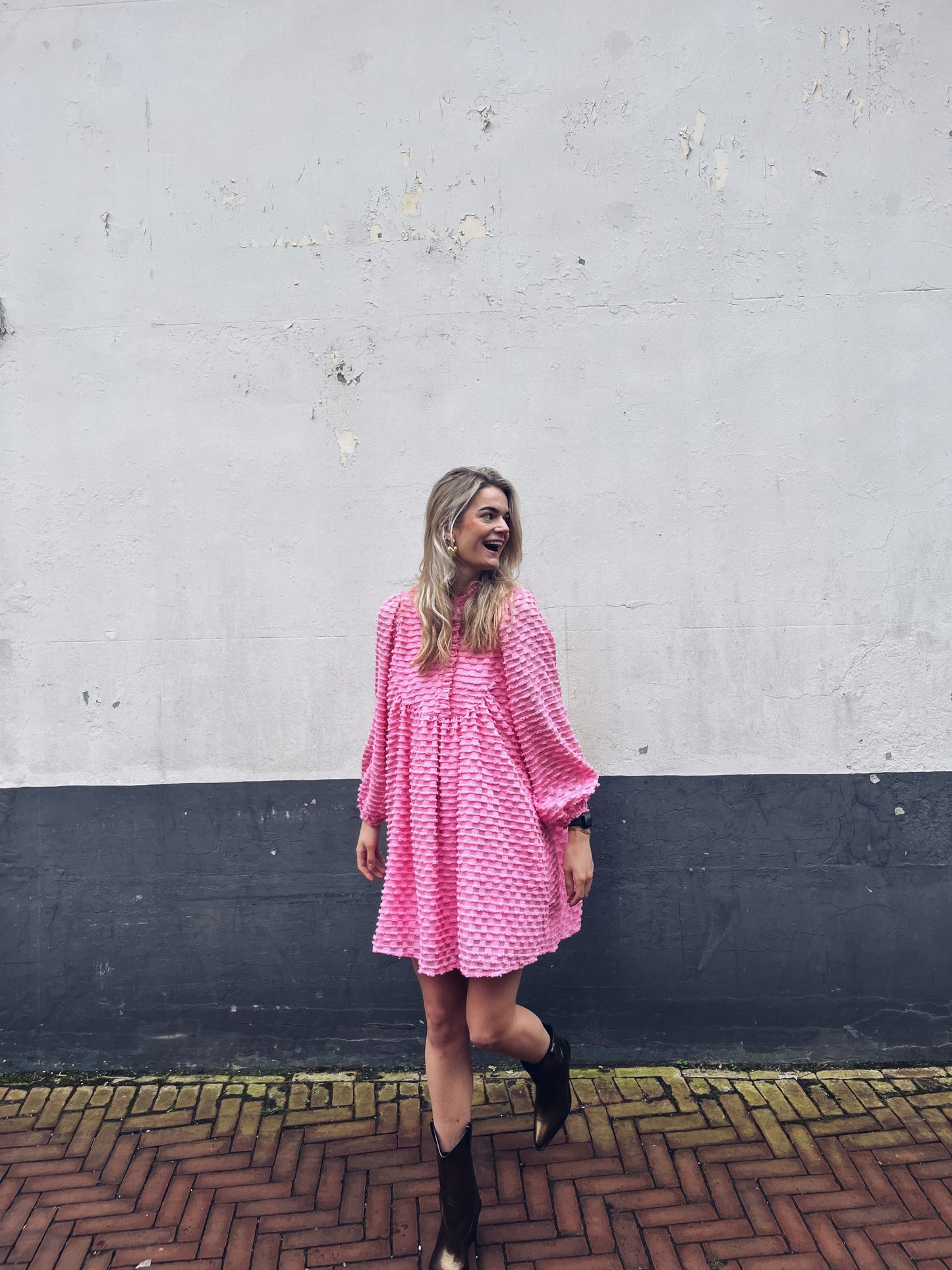 Co'couture | KarlyCC Dress - Bubblegum 36299