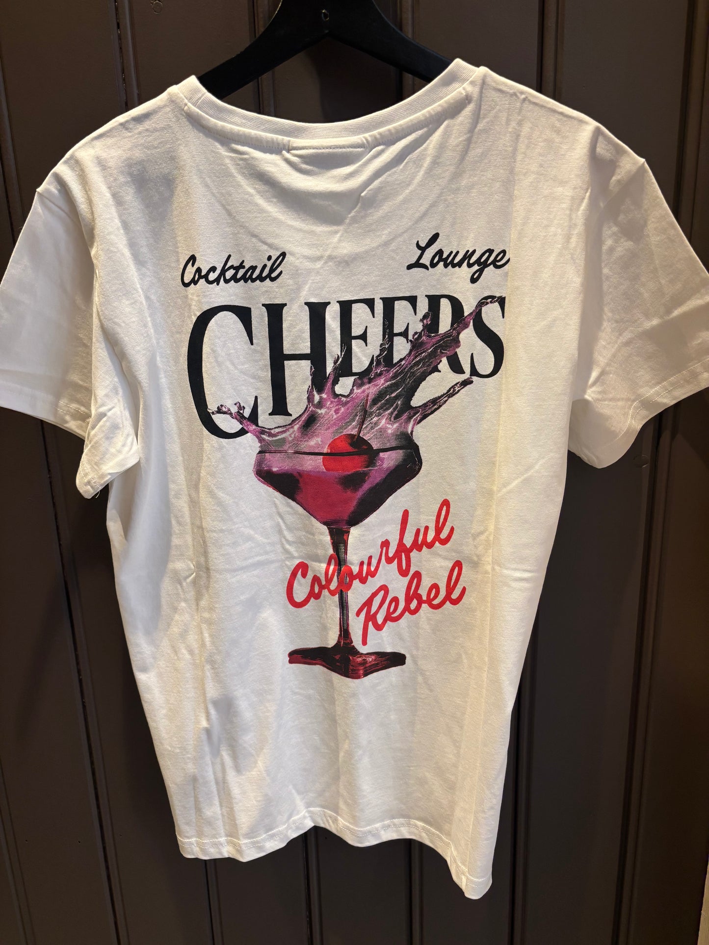 Colourful Rebel | Cheers Loosefit Tee - White