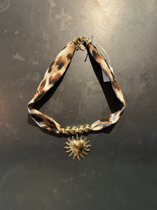 FÍ Sieraden | Panter Ketting Hart