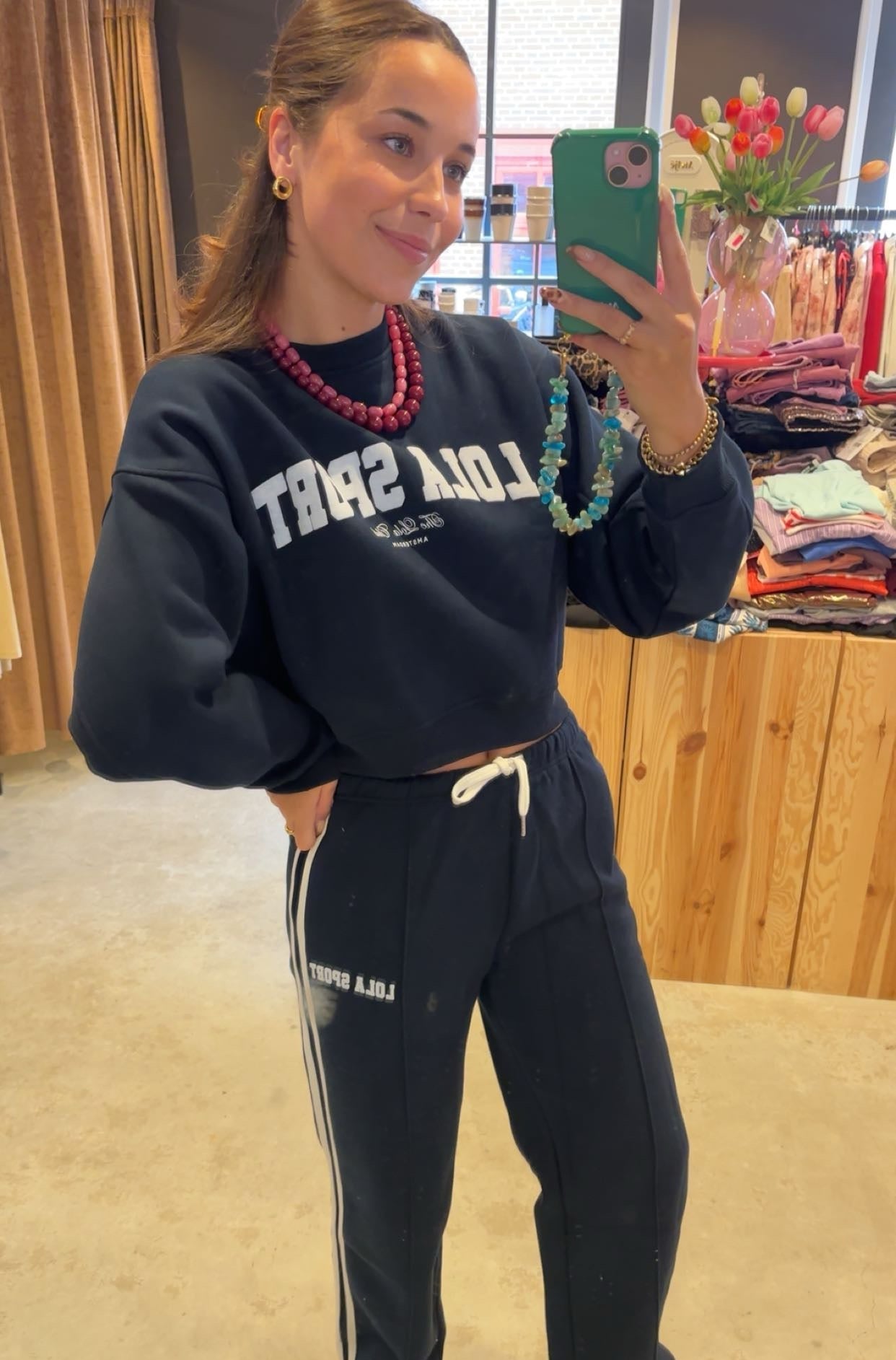 The Lola Club | Jade Sweater - Navy