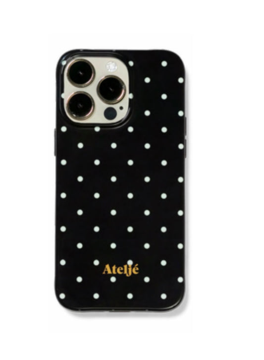 Ateljé | Black Palkadot Without Rings