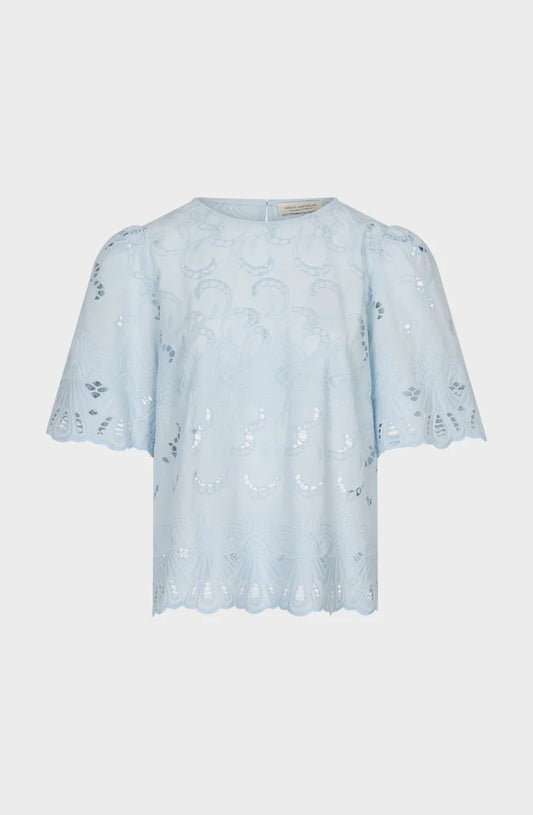 Amaya Amsterdam | Meggan Blouse - Blue