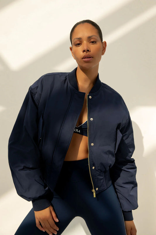 The Lola Club | Leah Bomber - Navy