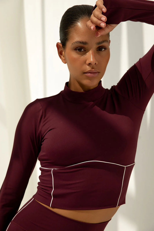 The Lola Club | Demi Top - Cherry Red